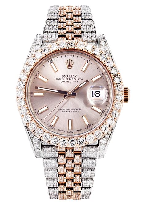 rolex rose gold diamondwatches|rolex rose gold datejust price.